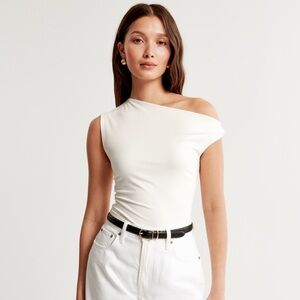 Elegant Cream Women's Top